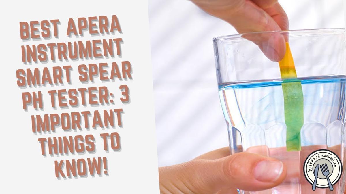 'Video thumbnail for Best APERA INSTRUMENT Smart Spear pH Tester: 3 Important Things To Know!'