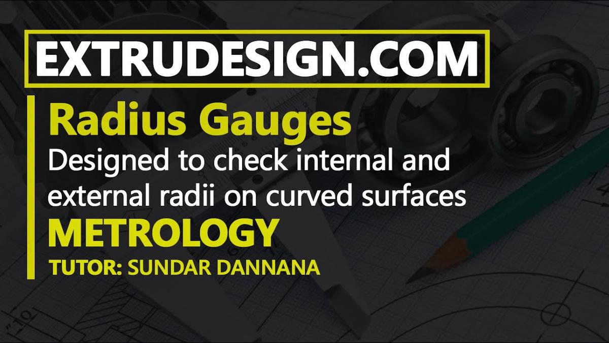 'Video thumbnail for How to use Fillet Gauges? | Radius Gauges |'