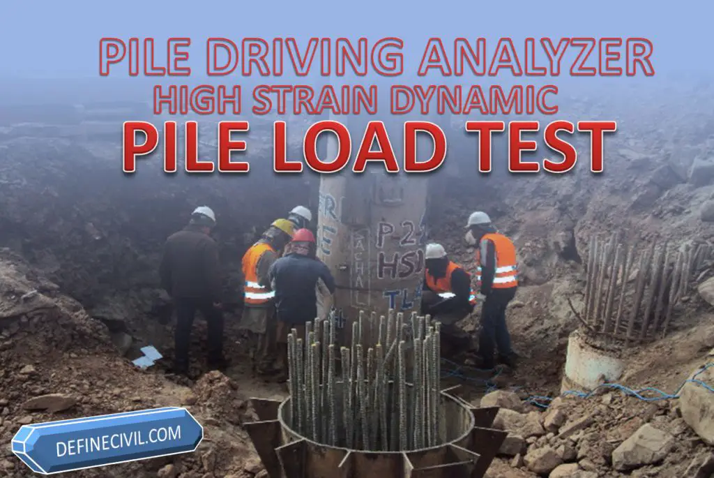 Pile Driving Analysis Test (PDA Pile Testing)[With PICTURES] Definecivil