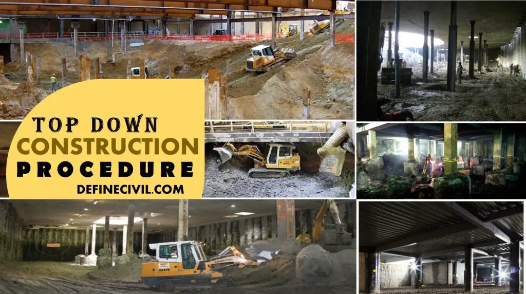 Top Down Construction Method in Construction [WITH PICS] – Definecivil