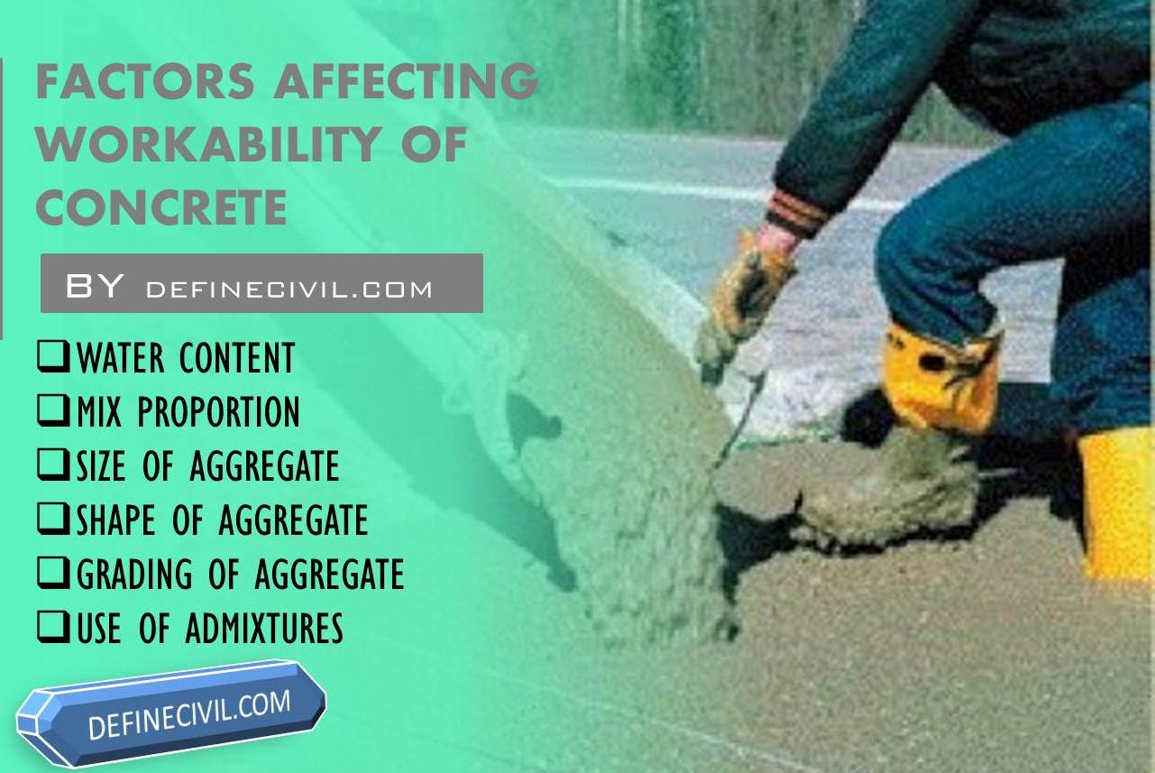 Factors of Affecting Workability of Concrete