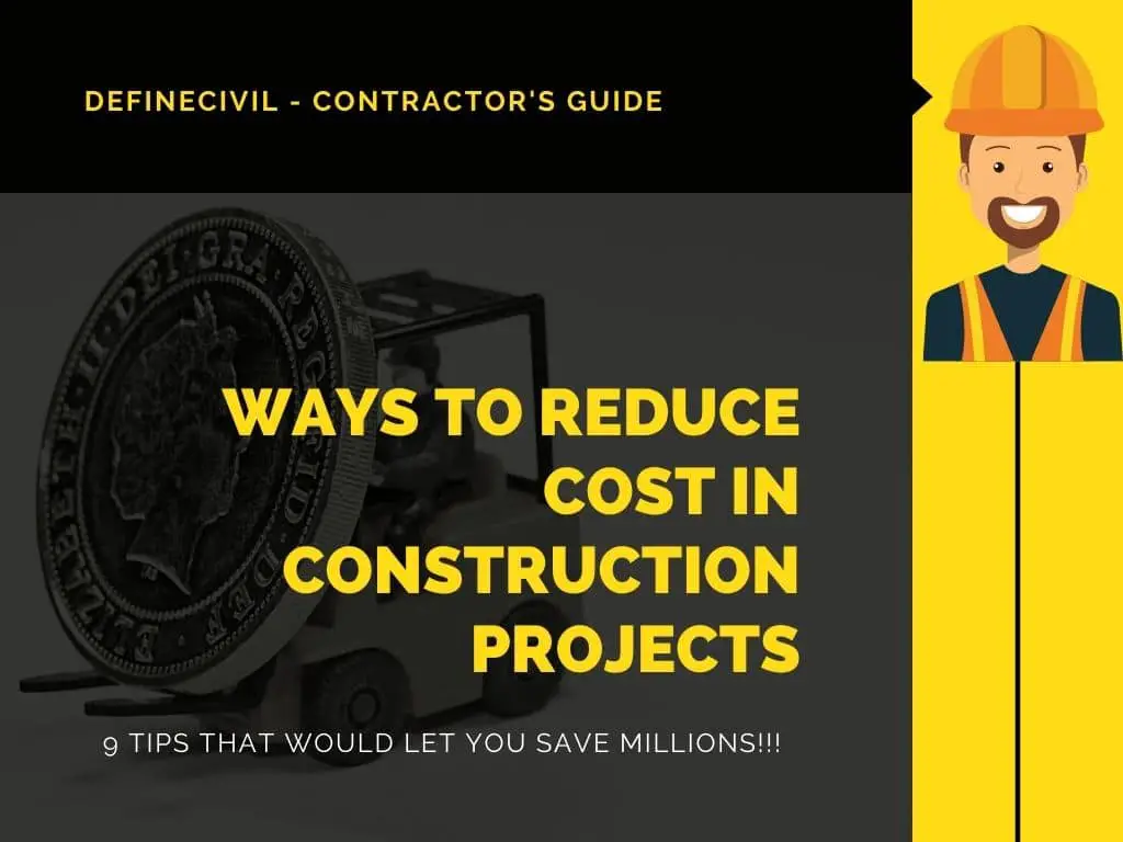 How to reduce construction cost? 