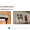 What is lintel beam