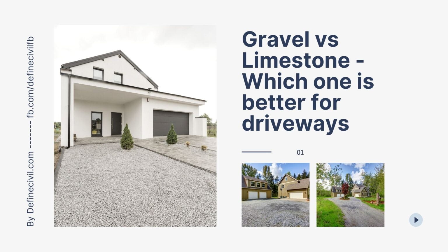 Gravel Limestone – What Is Better For Driveways? - Definecivil