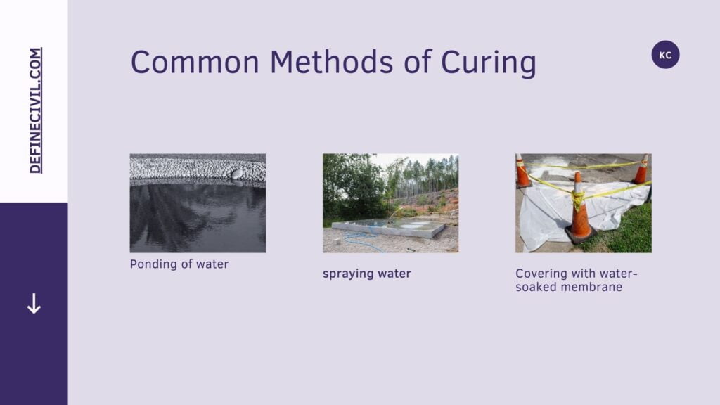 Methods of Concrete Curing