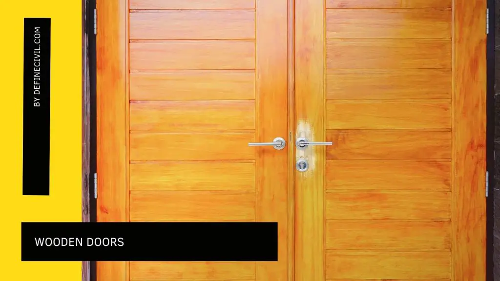 Wooden Types of Doors