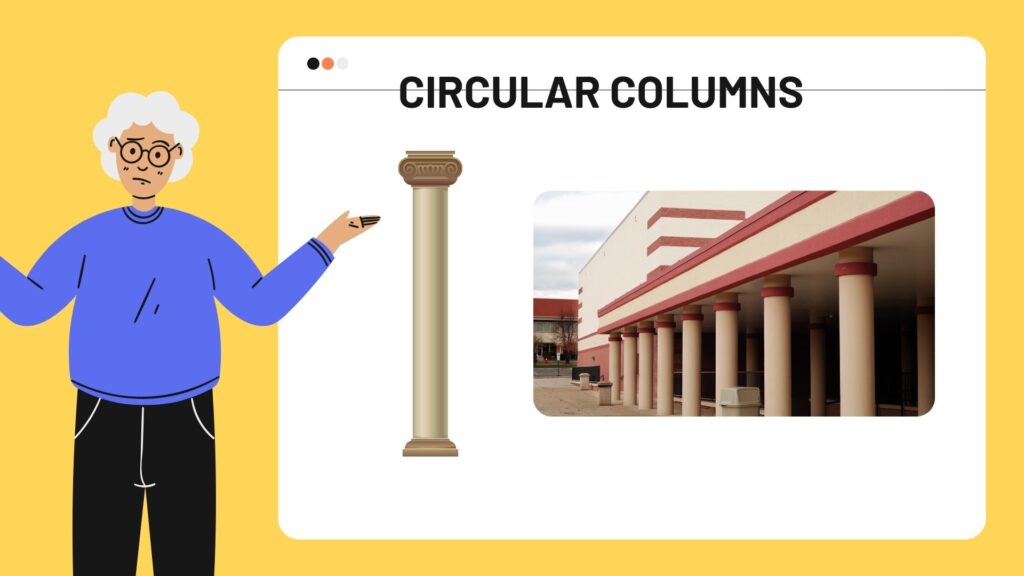 Circular column