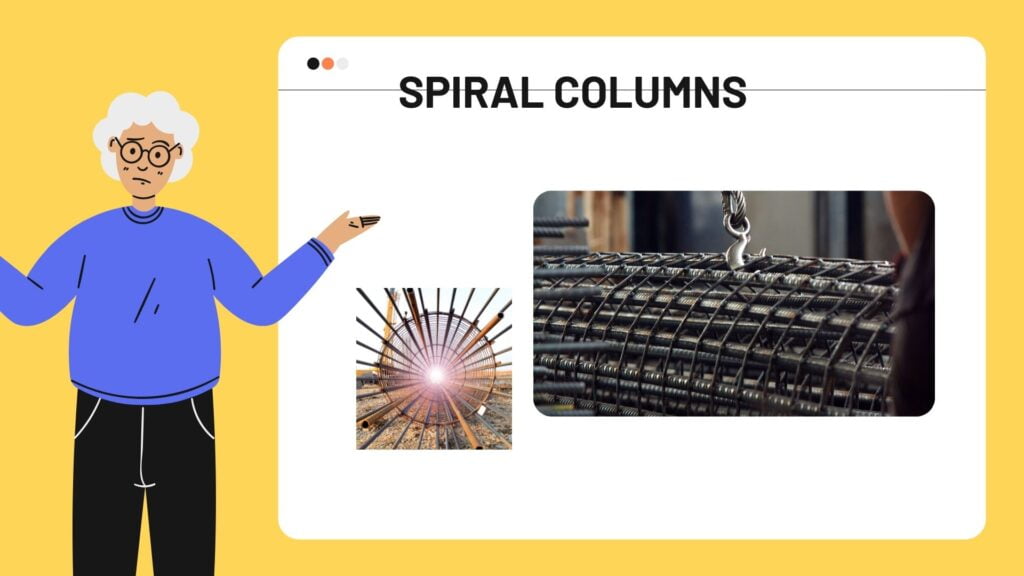 Spiral column