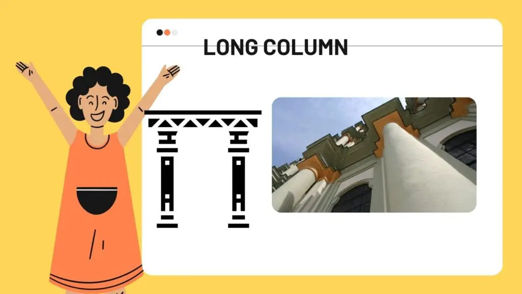 Long column