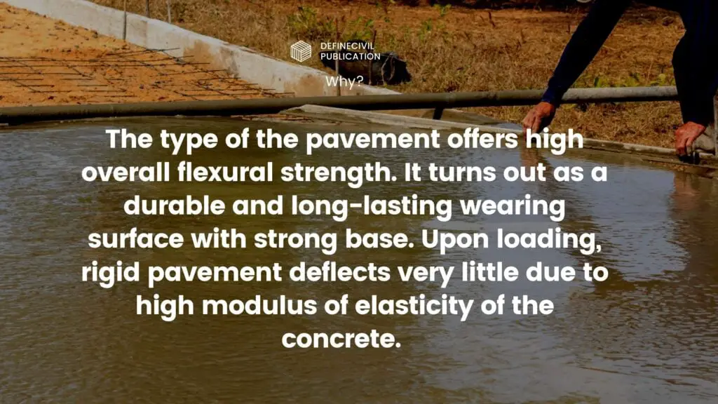 Advantages of Rigid Pavement