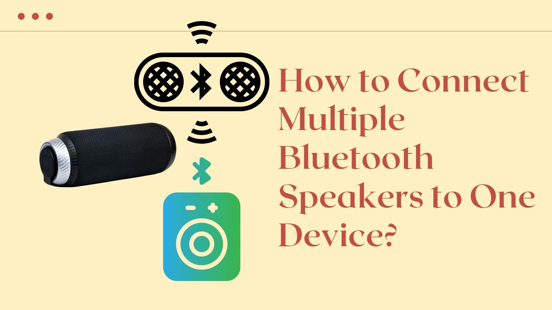 How to connect multiple bluetooth speakers device?