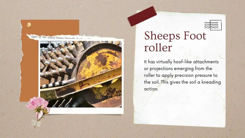 What is sheepsfoot roller? 