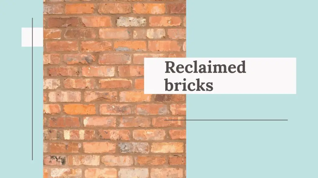 RECLAIMED BRICK