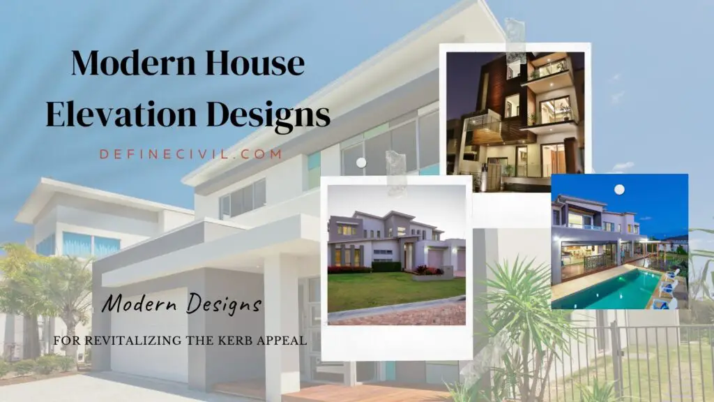 Modern House Elevation Designs Types
