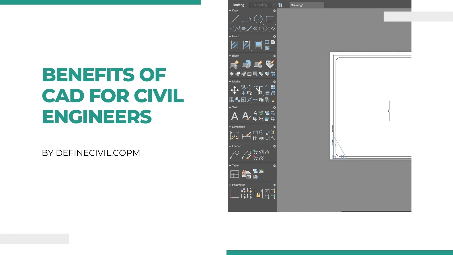 BENEFITS OF CAD FOR CIVIL ENGINEERS