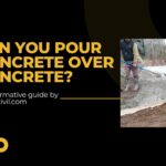 Can you pour concrete over concrete
