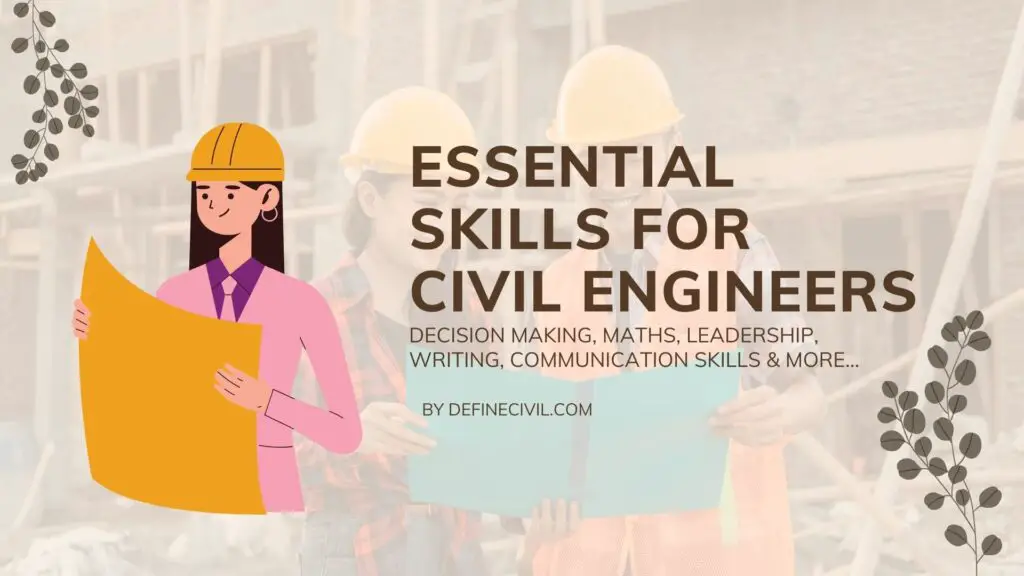 ESSENTIAL SKILLS FOR CIVIL ENGINEERS