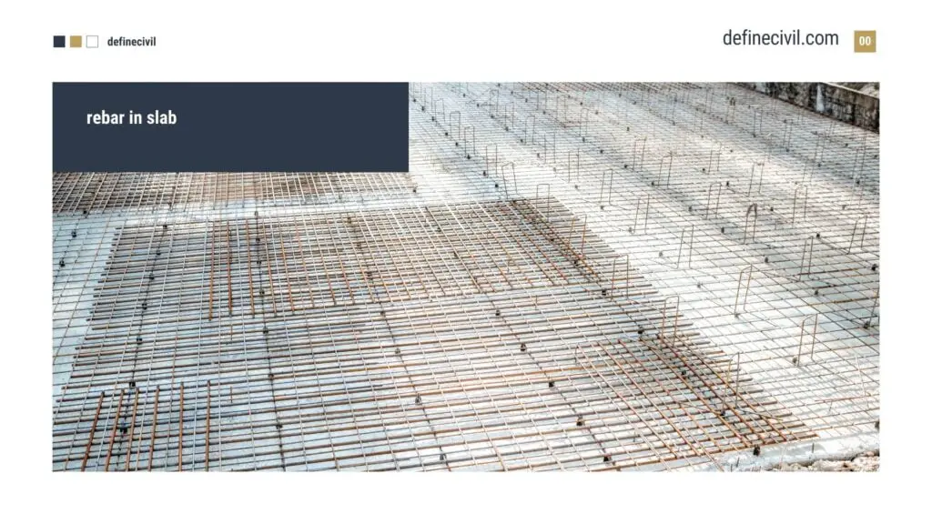 Rebar in slab