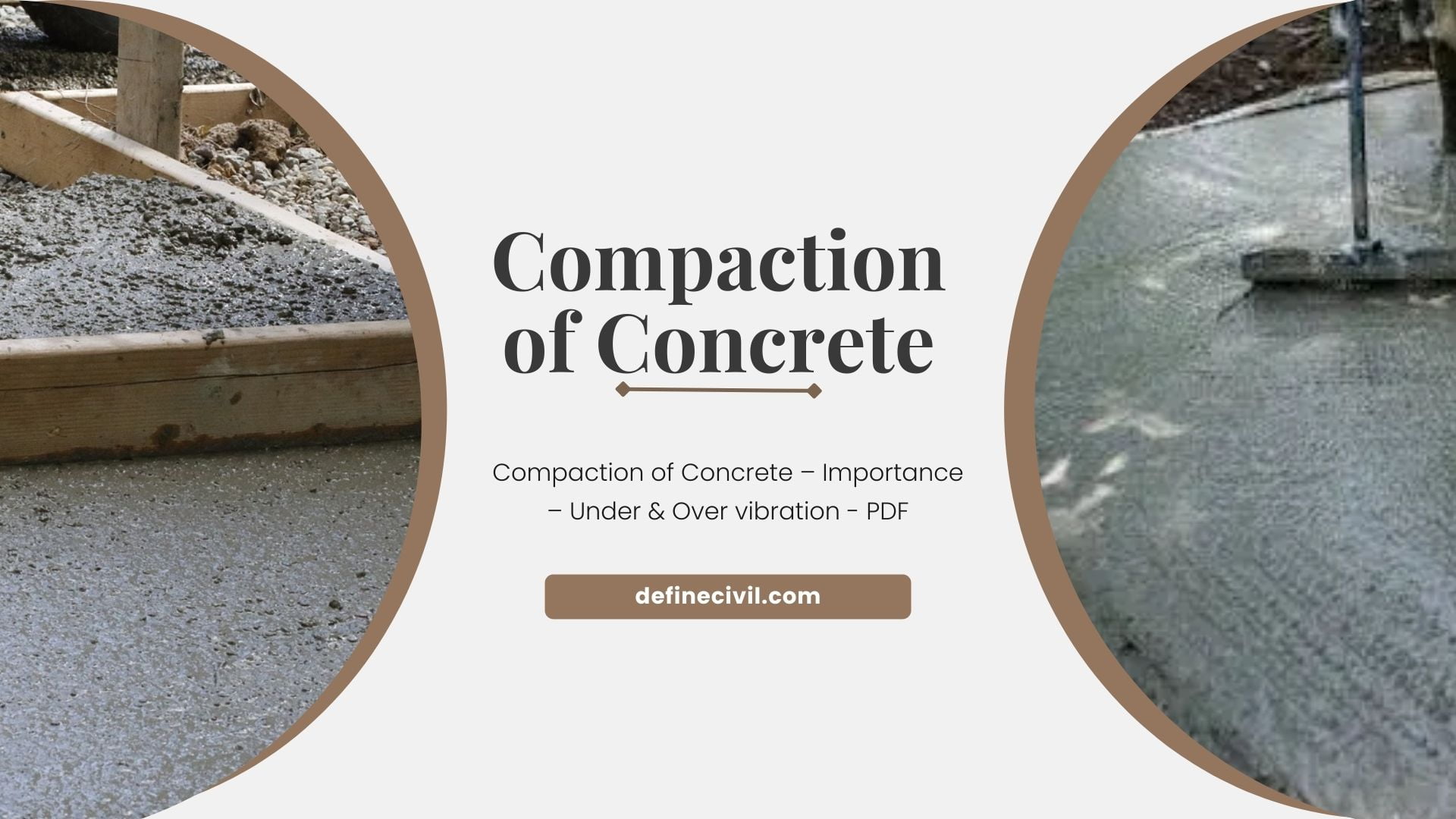 Compaction of Concrete