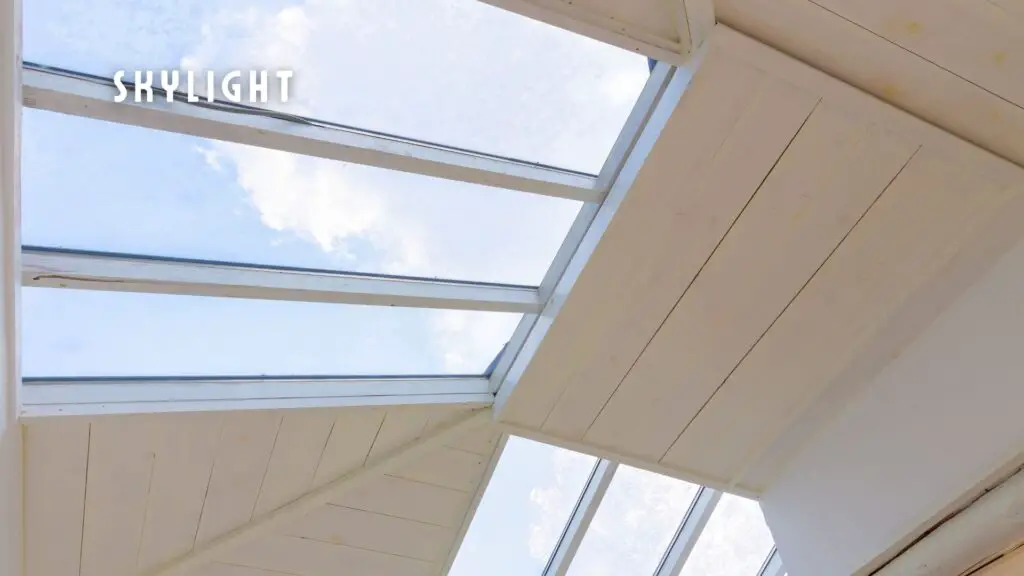 Use skylights and natural light