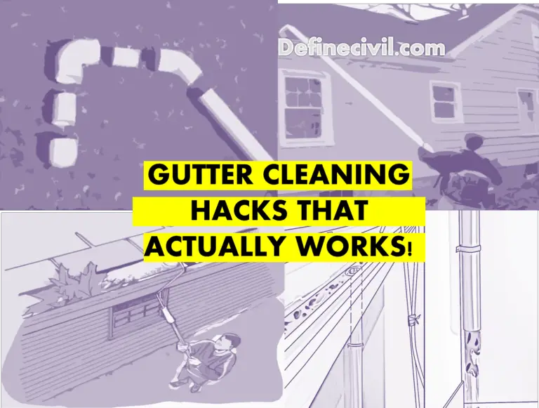 5 Gutter Cleaning Hacks That Actually Works! - Definecivil