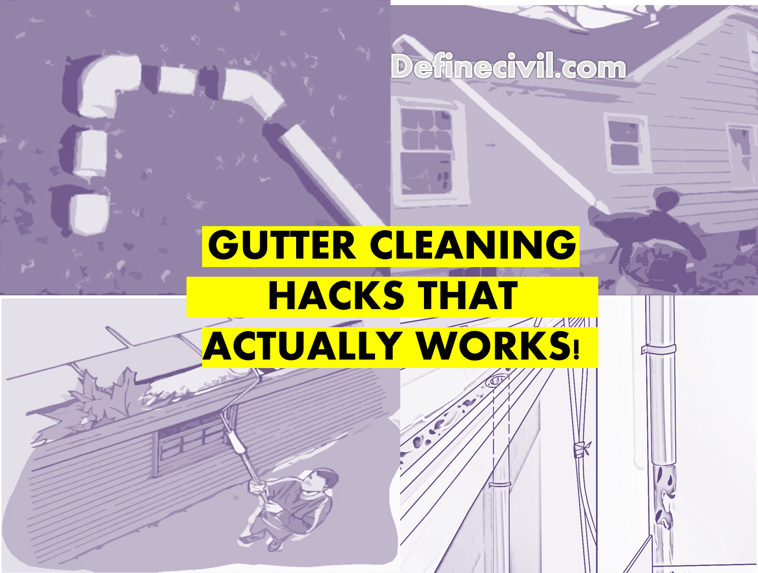 Gutter Cleaning Hacks that actually works
