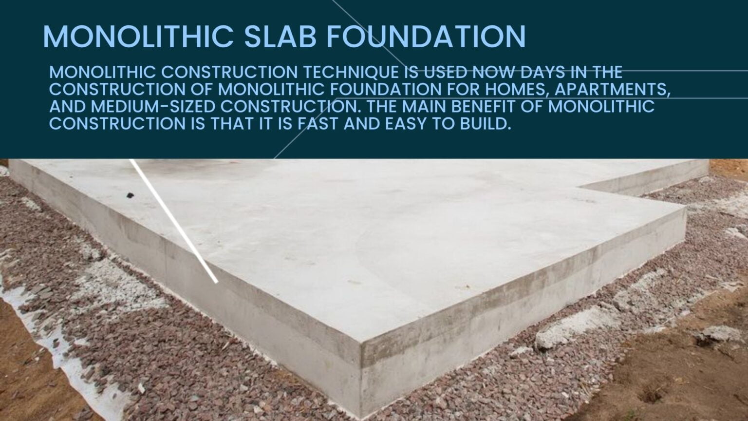 Monolithic Slab Foundation – Monoslab – Pros And Cons