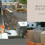 Block wall foundation
