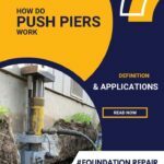 How do push piers work for foundation repair?