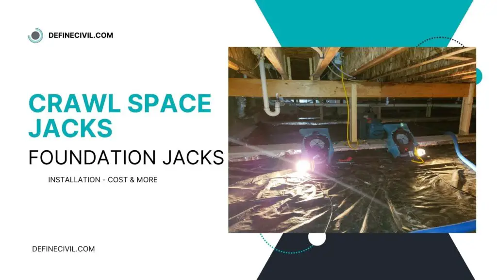 Crawl Space foundation jacks