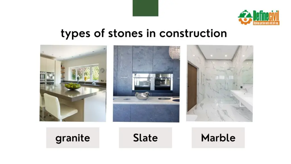Best type of stones for construction