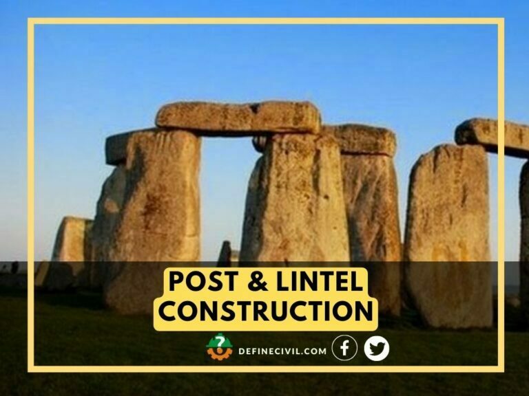 Post And Lintel Roots Post and Lintel Construction – Advantages & Disadvantages - Definecivil
