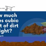 How much does cubic feet of dirt weight?