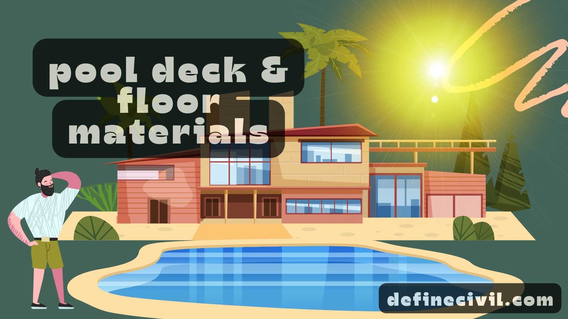 Pool Deck Material