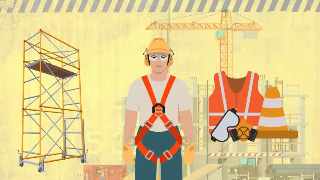 Wearing Safety Gears & PPEs