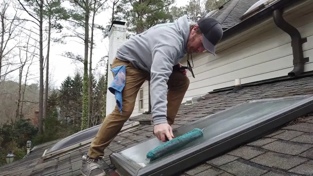 Take care of the skylight