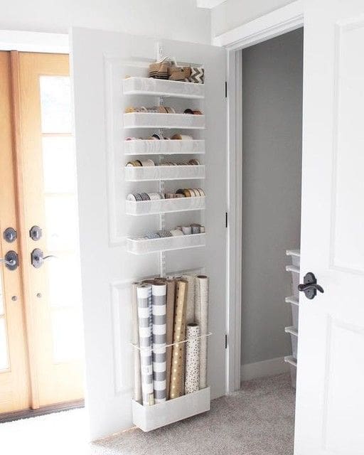 17 back of door storage ideas to get the most out of your space ...