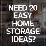 Organization Ideas: 20 Easy Storage For Your Home