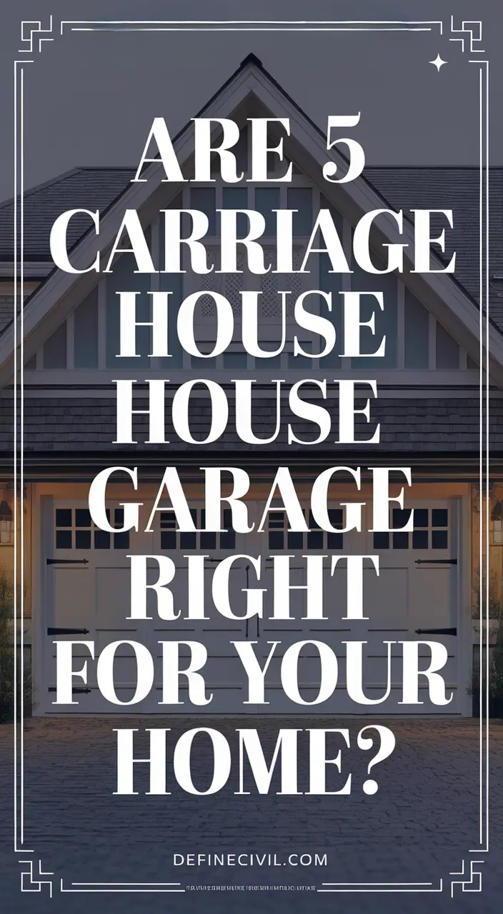 Carriage House Garage Doors for Classic Elegance
