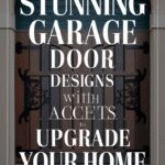 Garage Doors with Decorative Iron Details