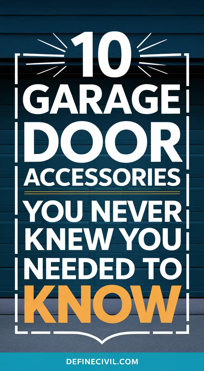 10 Garage Door Accessories You Didn’t Know You Needed