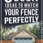 Garage Doors That Blend with Your Fence