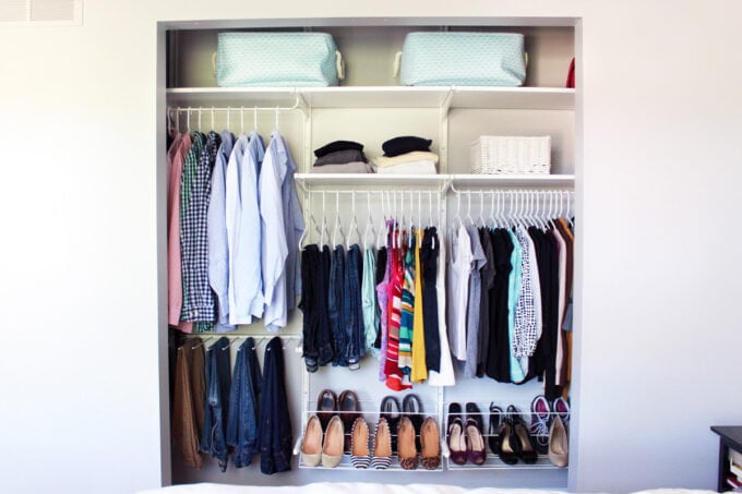 How to Organize a Small Closet | Abby Organizes