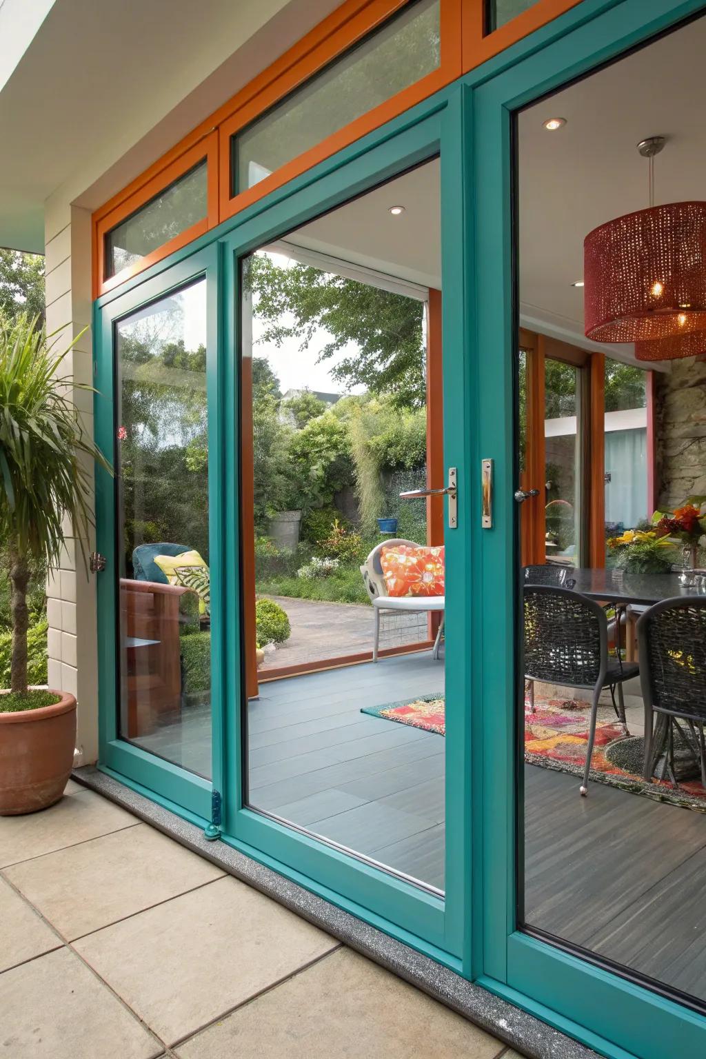 Stay cozy and eco-conscious with energy-efficient sliding doors that smartly regulate your home's climate.