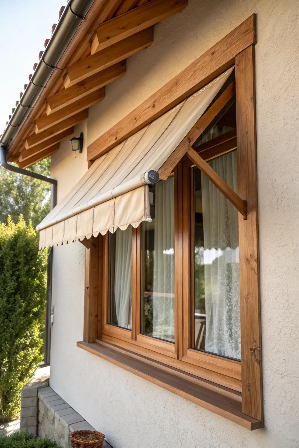 Protect your awnings with beautiful, weatherproof stains.