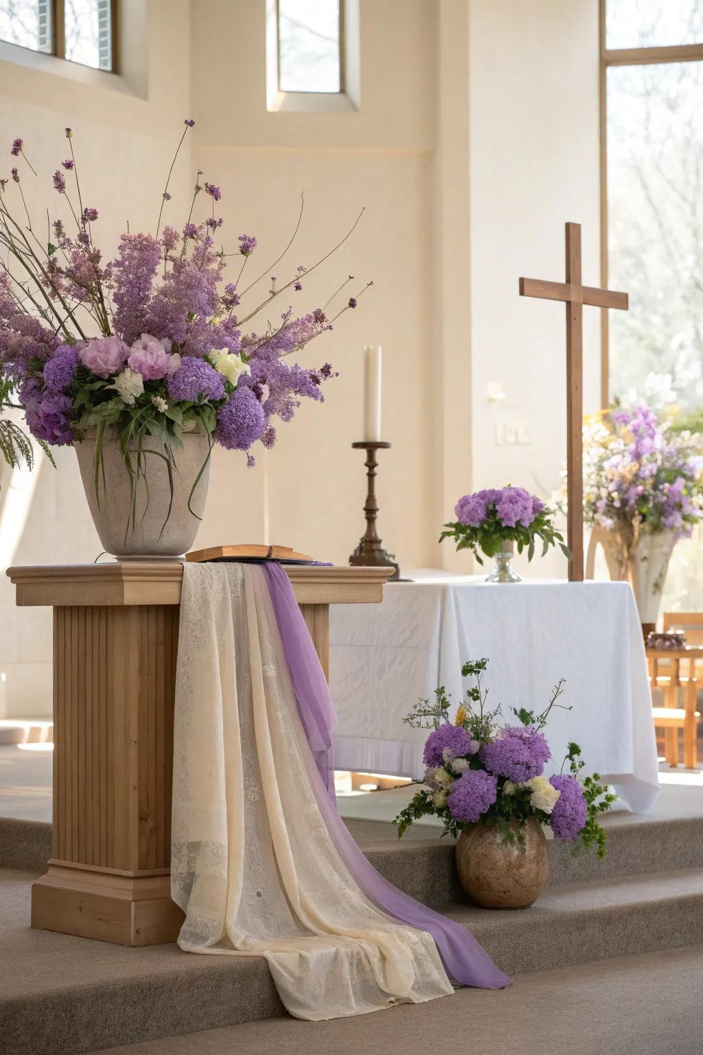 20+ Creative Easter Altar Decoration Ideas