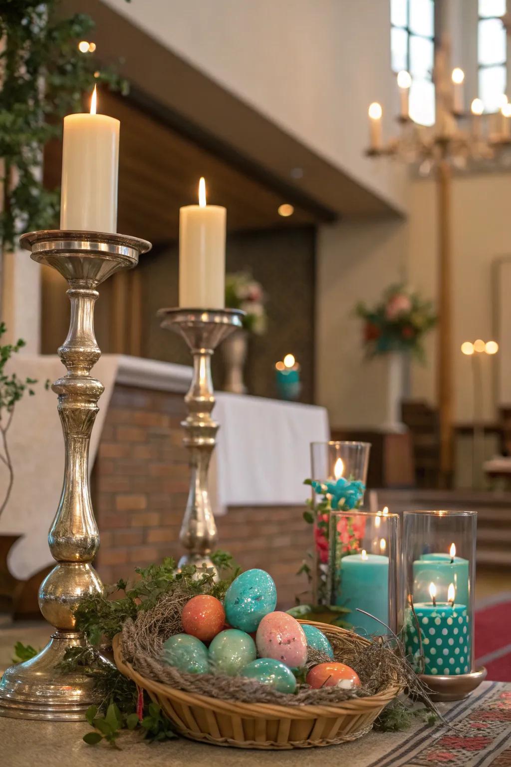 20+ Creative Easter Altar Decoration Ideas
