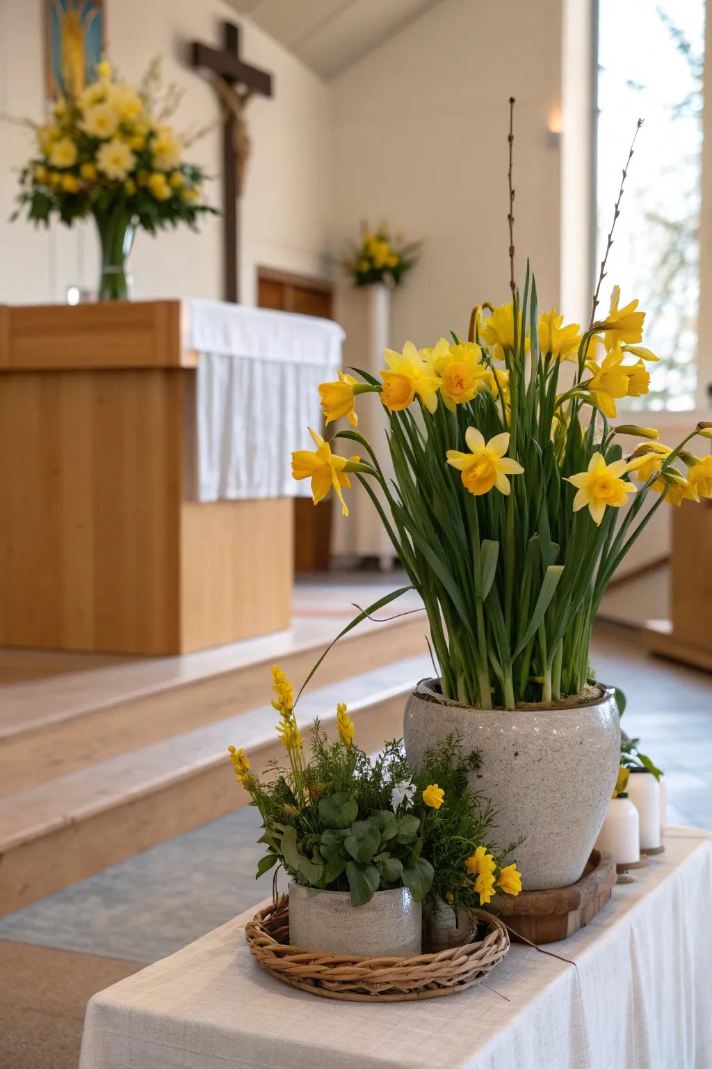 20+ Creative Easter Altar Decoration Ideas