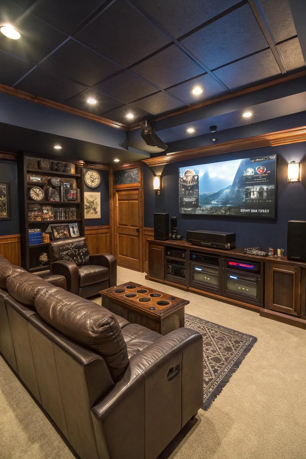 15+ Stylish Man Cave Ideas for Your Basement